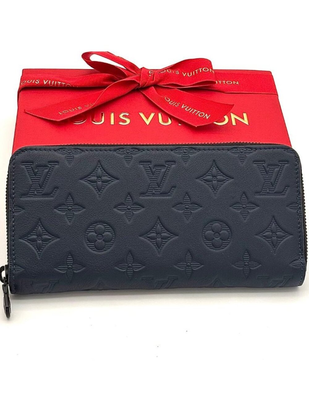 Louis Vuitton Wallet Zippy Horizontal Navy